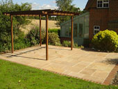 Pergola on Patio