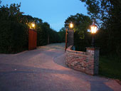 Entrance Gate and Driveway